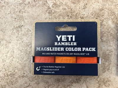  YETI Rambler MagSlider 3 Pack KING CRAB ORANGE - New in Original Package