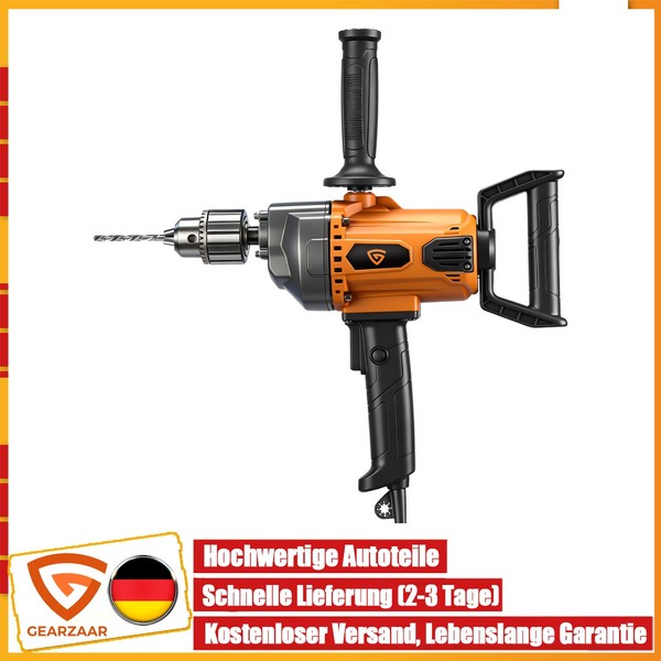 Elektrischer MöRtelrüHrer FüR Beton Putz HandrüHrwerk Mischbohrmaschine 3200W-image