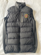 Men’s Zavetti Canada Padded Gilet Jacket Size Medium Black
