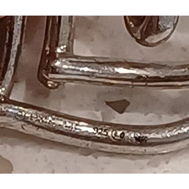 Hallmark Diamonds Heart Necklace 1 15 ct tw Sterling Silver - Image 3 of 4