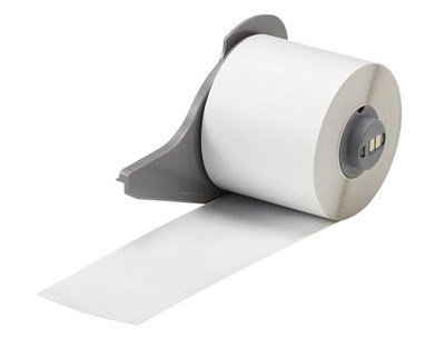 Unbranded Brady All Weather Permanent Adhesive Vinyl Label Tape 2'' x 50' White