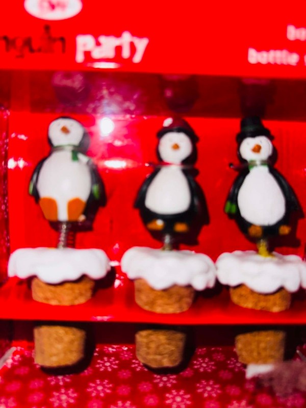Penguin Bottle Stoppers for the Holidays.