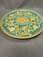 VINTAGE CORRAO HALIAN 12 INCH MAJOLICA PLATTER ITALY
