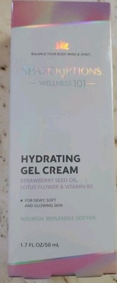 Spascriptions Wellness 101 Hydrating Gel Cream-Strawberry Seed Oil Lotus Flower