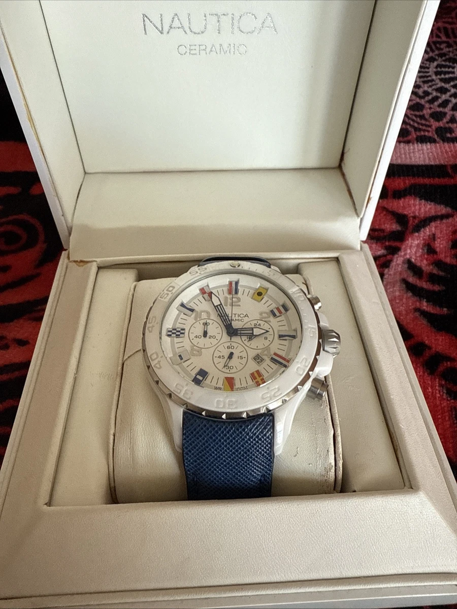 Nautica Uomo Orologio da Polso NAR09519G Acciaio Inox