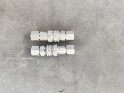 Hydraulic hose fitting adapter M14 for TYPHON 1-Ton to 2-Ton Excavators-2pcs