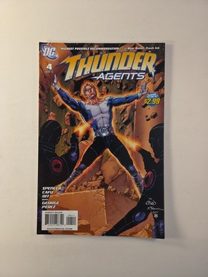 THUNDER Agents #4 2011 DC Comics George Perez Comic Book Scott Hanna Cover
