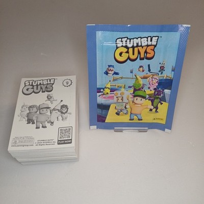 Panini STUMBLE GUYS Sticker 2024 Scopely Complete Set 204 Stickers + Sealed Pack