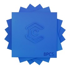 Creatorally 8pk 12x12x1/8" 3mm Pre-Painted Blue Basswood Plywood Sheets
