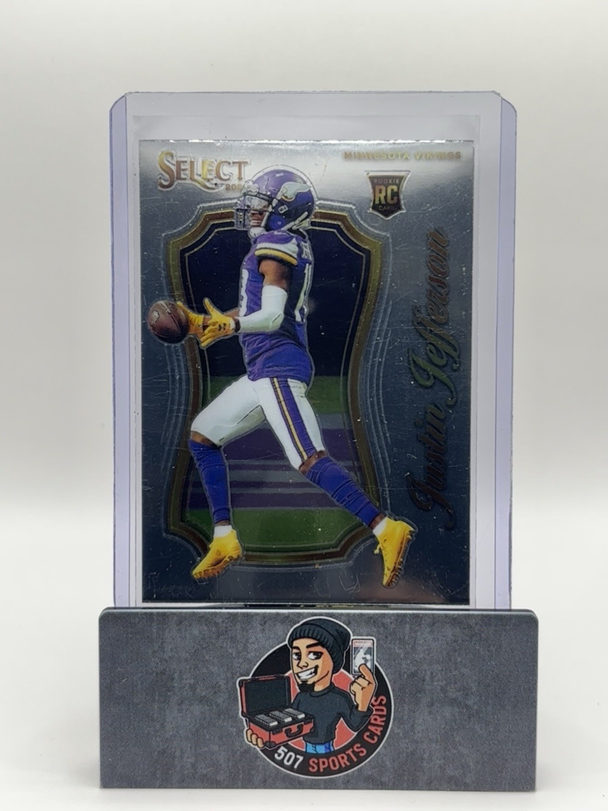 2020 Panini Select - Select Certified Rookies Justin Jefferson #SCR-9 (RC) PWE