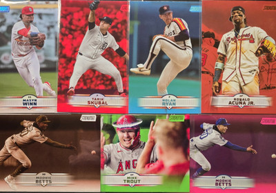 2025 Topps Stadium Club Parallels - Colors - Sepia - SP Blue Foil - You Pick!!!