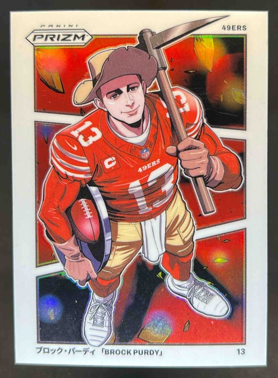 2024 Prizm Brock Purdy Manga Vertical SP #M-BPU 49ers