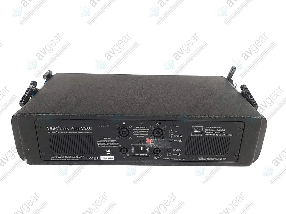 JBL VT4886 Subcompact Passive 3-Way Line Array Speaker (C2052-103 - Image 4 of 4