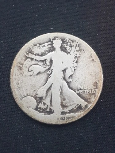 Photo of a 1919-S Walking Liberty Half Dollar from an eBay listing that sold on Jul 23, 2026