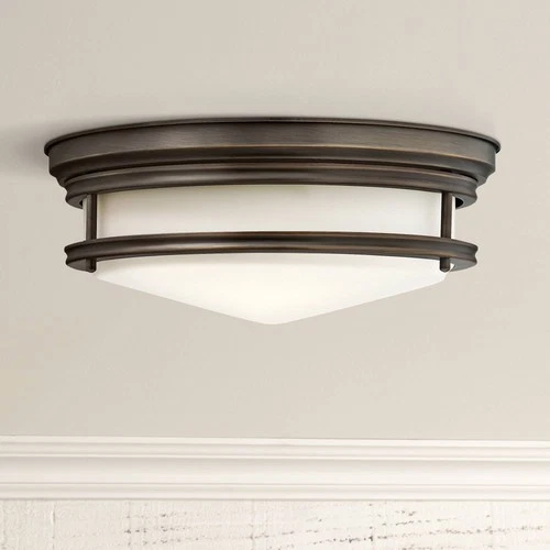 Hinkley Hadley 14" Wide Oil-Rubbed Bronze Ceiling Light - Picture 1 of 3