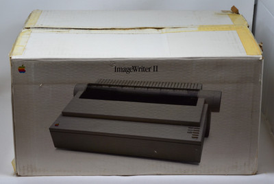 Apple ImageWriter II Dot Matrix Printer Power Tested