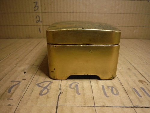 vintage asian trinket box - Picture 3 of 15