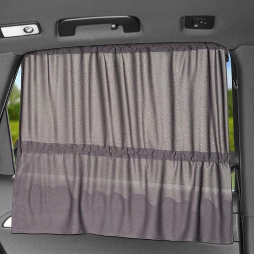 Lot de 2 rideaux pare-soleil voiture pare-soleil latéraux pliables pour véhicu - Picture 10 of 12