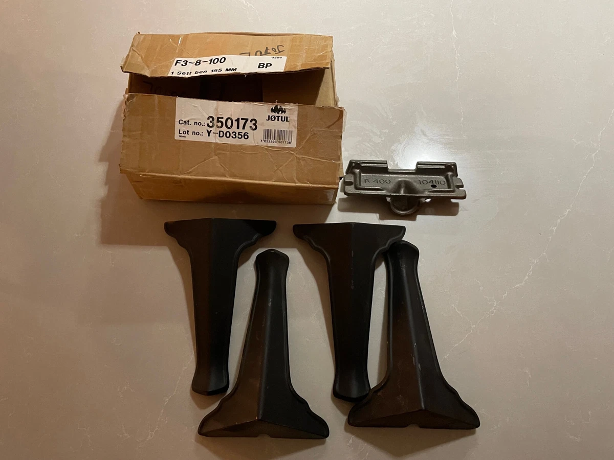 JOTUL OEM F400 Wood Stove 8u0026#034; Long Leg Kit Open Box Never Used | eBay