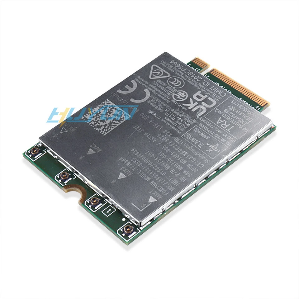 Foxconn T77W968 LTE Cat16 M.2 4G module for HP M01081-005 Snapdragon X20 M00754 - Image 2 of 4