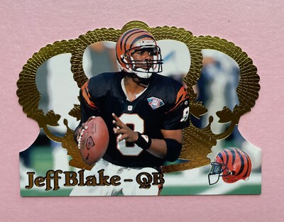 1995 Pacific Crown Royale Football Jeff Blake #8 Cincinnati Bengals