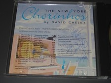 DAVID CHESKY - NEW YORK CHORINHOS  (SIGNED, A...