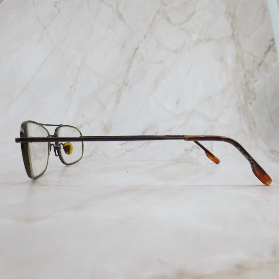 Nautica Brille Brillengestell N2007 003 Herren Braun Metall Piloten Vollrand 54-17-140 - Bild 3 von 4