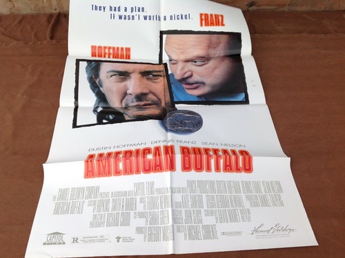 1996 American Buffalo Original Movie House Full Sheet Poster