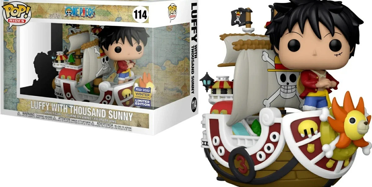 luffy with thousand sunny funko