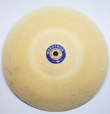 Marathon 10'' x 1'' x 12mm KNIFE EDGE WHEEL, FLINT-HARD PLUS Density, 0.95 gm/c3RI