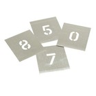 Pochoirs Stencils F3 Lot De Pochoirs En Zinc Formes 3in