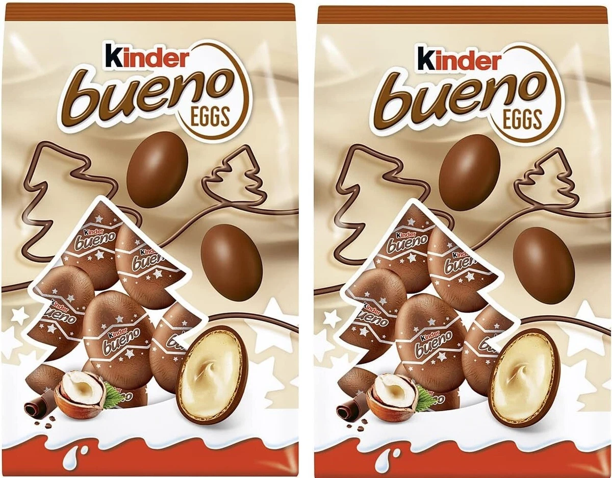 Kinder Bueno Easter Eggs Milk Chocolate With Creamy Hazelnut