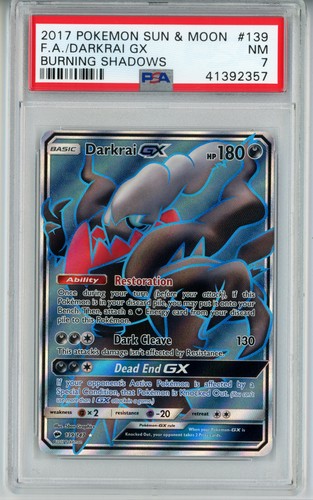 Darkrai-GX graded PSA 7 for sale on eBay