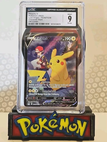 Pikachu V graded CGC 9 for sale on eBay