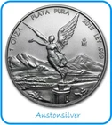2015 Mexico Libertad - 1 oz  .999 BU Silver In Direct Fit Capsule