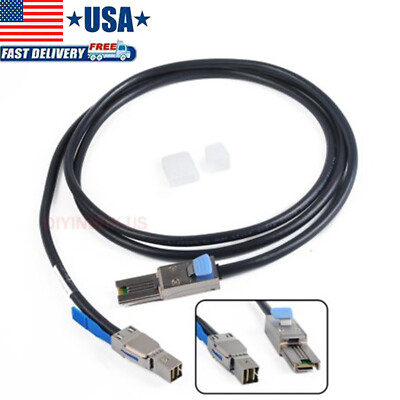 External Mini-Sas Hd Sff-8644 To Mini-Sas Sff-8088 Cable Top Hybrid 2 M（6.6FT）