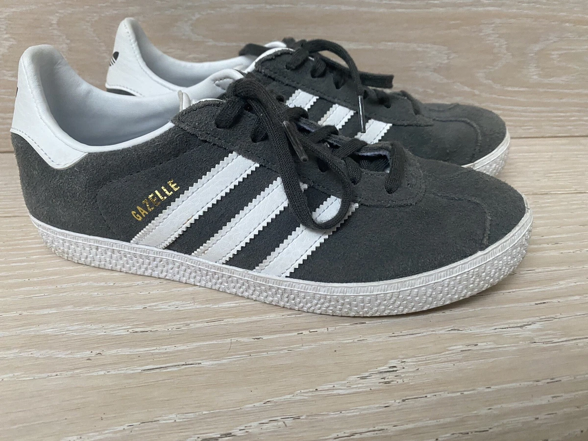 Junior grey gazelle trainers sale