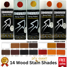 Canbrush Spray Paint Fast Drying All Purpose Metal Wood Plastic Solid Wood Stain