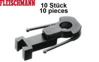 Fleischmann H0 6575-S Kupplungsaufnahme FüR Profi-Kupplungskopf 6570 (10 StüCk)