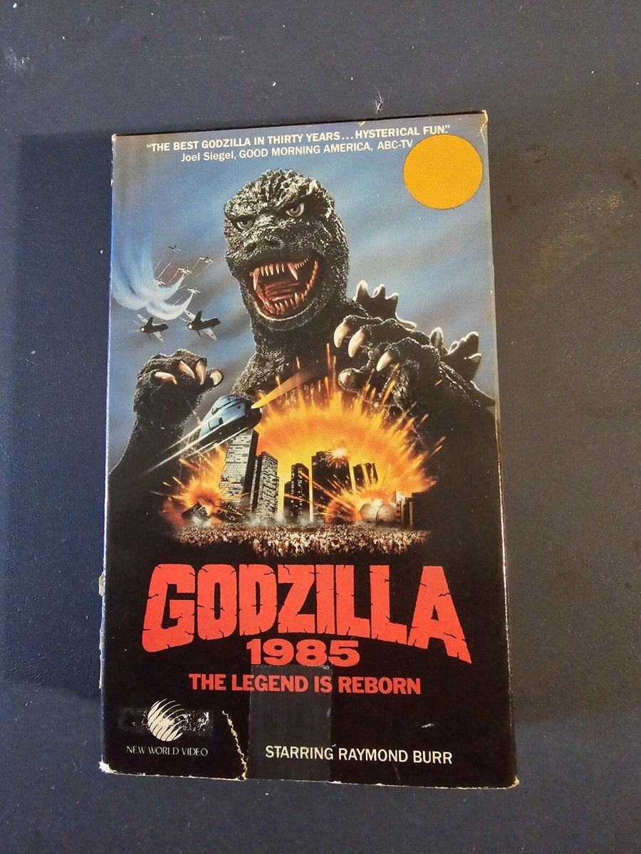 Godzilla 1985 BetaMax Beta Tape Not VHS The Legend Is Reborn Godzilla 1985 BetaMax Beta Tape Not VHS The Legend Is Reborn