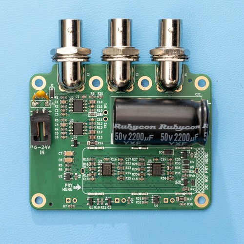 Low Noise Low Frequency Amplifier for 0.1-10Hz Measurements, 10000 V/V gain - Picture 7 of 9