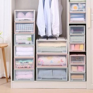 Stapelbare Box Chest Kunststoff Schubladeneinheit Organizer
