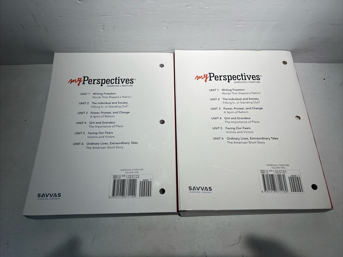 My Perspectives American Literature Grade 11 Student Worktext Vol