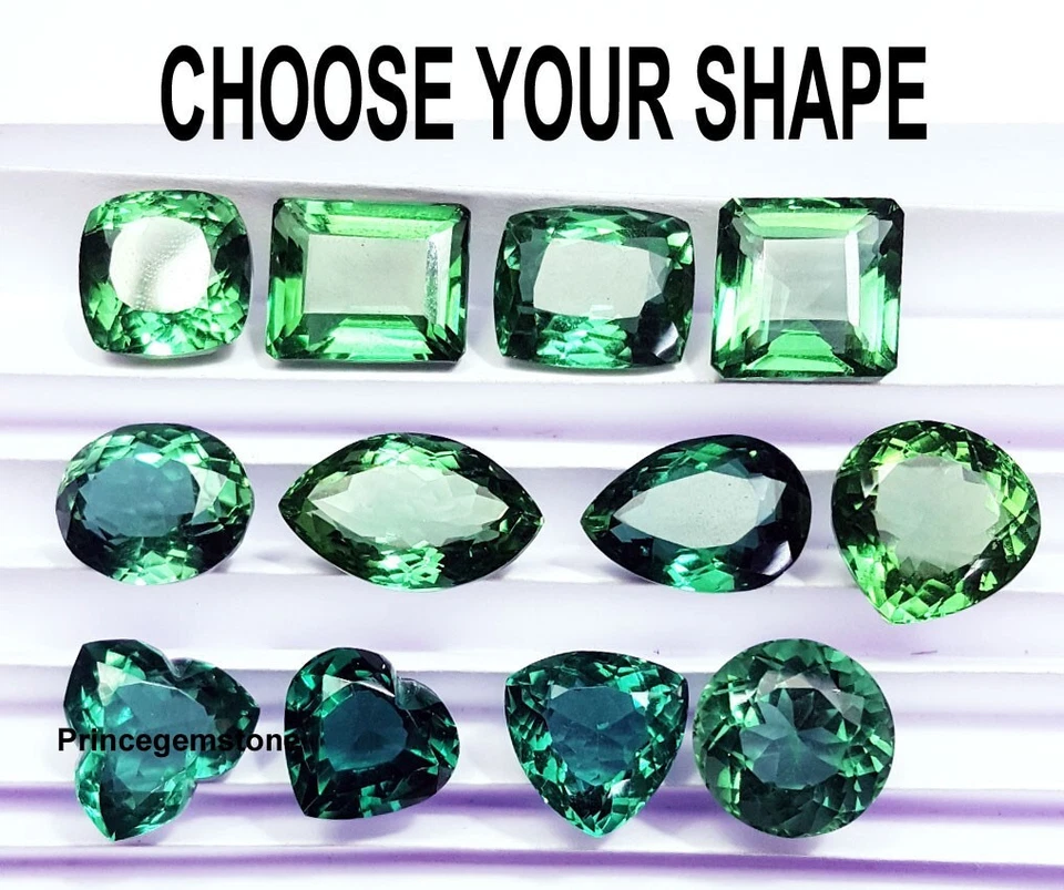 Natural Green Amethyst Between 10 to 12 Ct / 1 Pcs Certified Loose Gemstone - Image 4 of 4