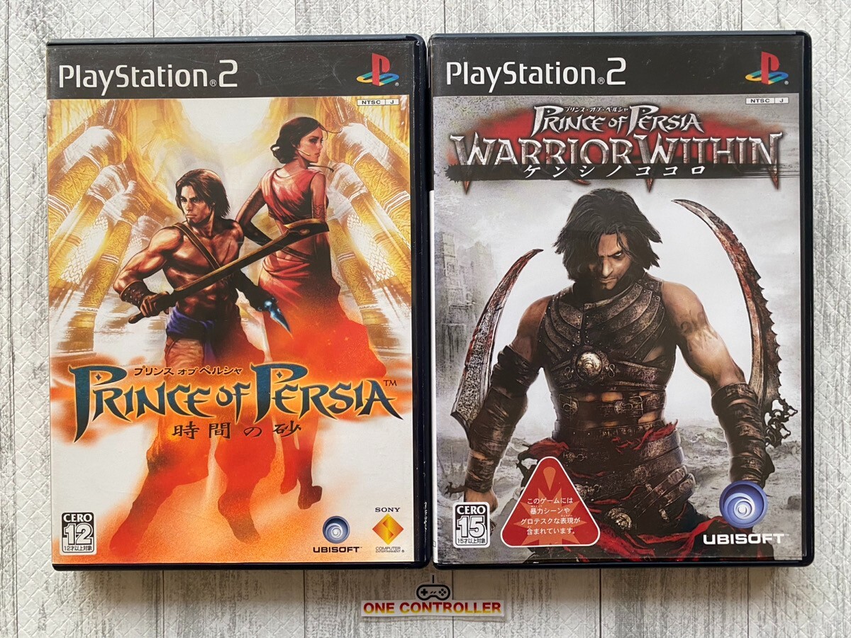 SONY PS2 Prince of Persia: Jikan no Suna & Warrior Within