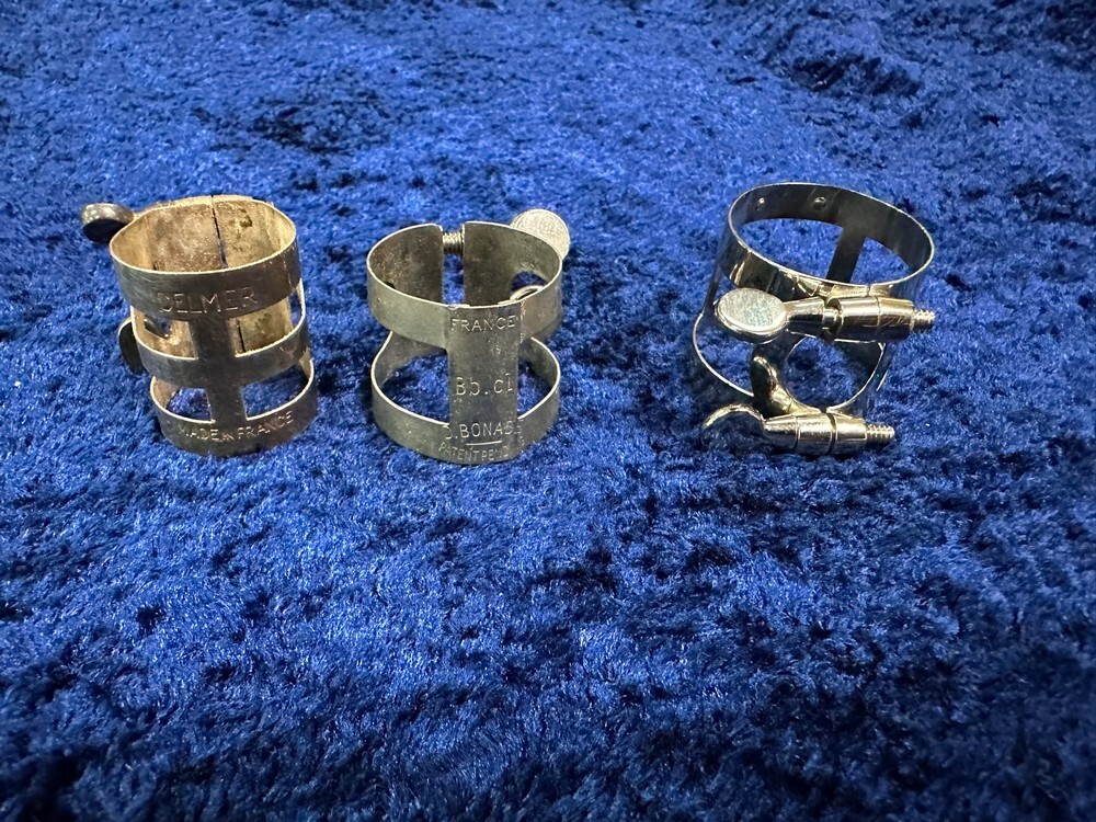 Lot of 10 Used and Vintage Saxophone and Ligatures eBay