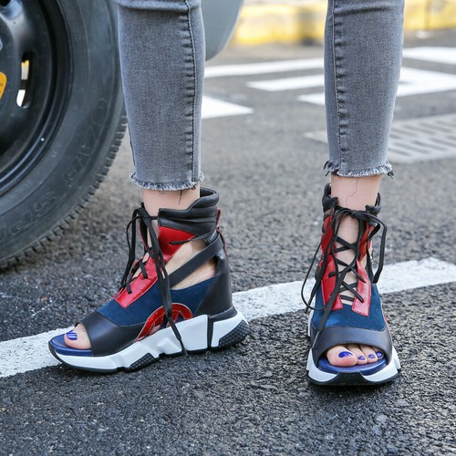 2021 Ladies Multi-color Ankle Boots 