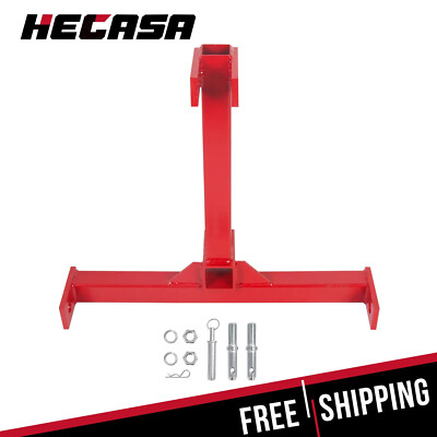 #ad Category 1 Tractor Drawbar Adapter Trailer Hitch 3 Point 2quot; Receiver Attachment $47.99