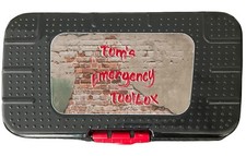 Customised Tool Box Tools DIY Set Any Name Emergency Tool Box Fathers Day Gifts
