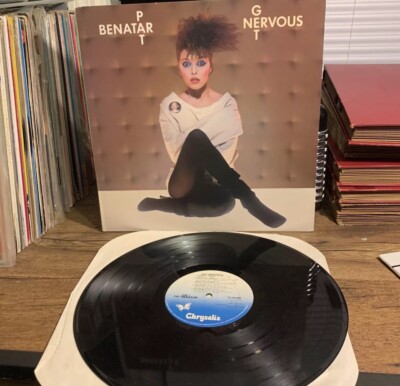 PAT BENETAR Get Nervous original 1982 vinyl LP- AWESOME 1980s!